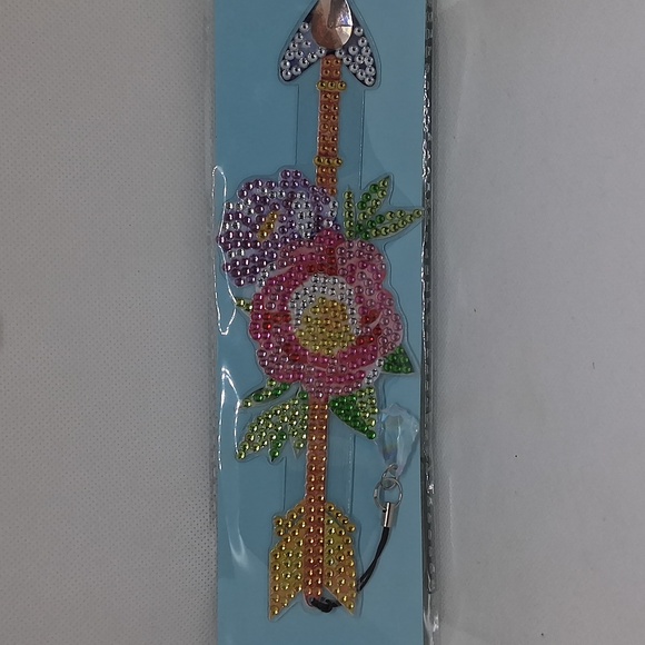 Handmade Rhinestone Bookmark - Picture 3 of 3